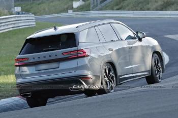 新车｜中型SUV/搭载高尔夫GTI动力？全新斯柯达柯迪亚克vRS曝光  -图10