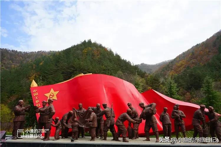 西安秦岭赏秋一日游推荐，景美路好车少，串联2座古镇，自驾超棒  -图4