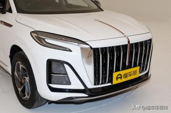 新车 | 可选2.0T+8AT 7月上市 或10万左右起售 实拍紧凑型SUV红旗HS3  -图4